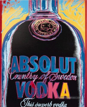 Absolut Vodka Andy Warhol Oil Paintings